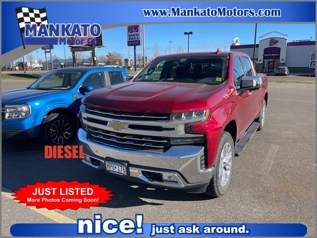 Used 2022 Chevrolet Silverado 1500 Limited LTZ with VIN 3GCUYGET1NG212253 for sale in Mankato, Minnesota