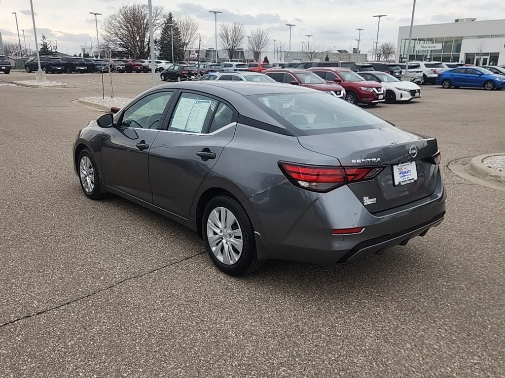 Used 2025 Nissan Sentra S with VIN 3N1AB8BV2SY351302 for sale in Mankato, Minnesota