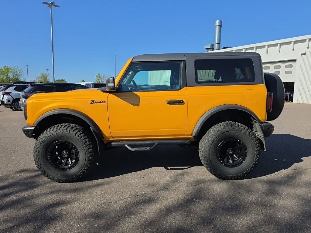 Used 2021 Ford Bronco 2-Door Badlands with VIN 1FMDE5CH3MLA63093 for sale in Mankato, Minnesota