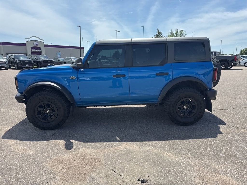 Used 2022 Ford Bronco 4-Door Wildtrak with VIN 1FMEE5DP9NLA92397 for sale in Mankato, Minnesota
