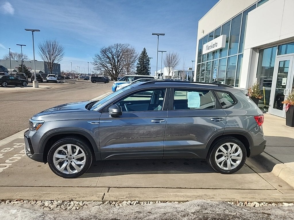 Used 2023 Volkswagen Taos S with VIN 3VVAX7B21PM331573 for sale in Mankato, Minnesota