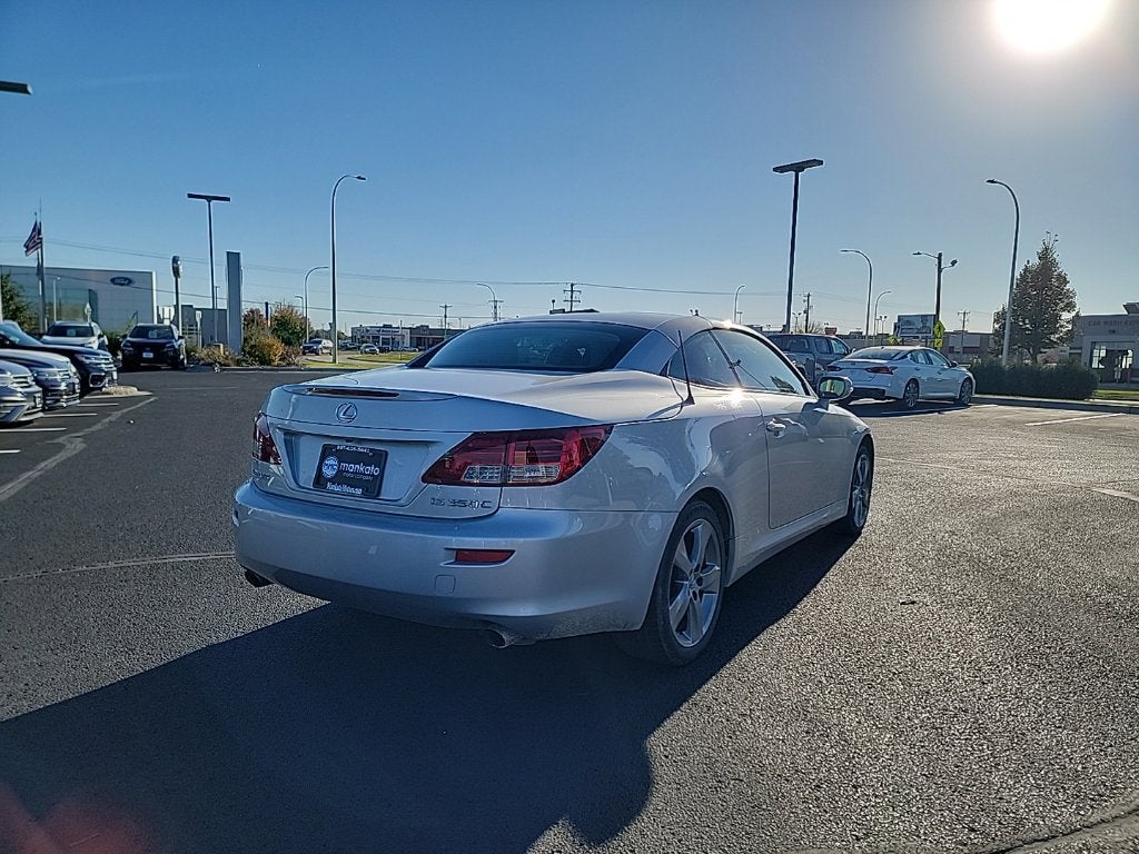 2010 Lexus IS 350C 2DR CONV