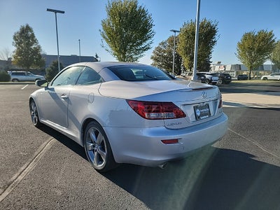 2010 Lexus IS 350C 2DR CONV