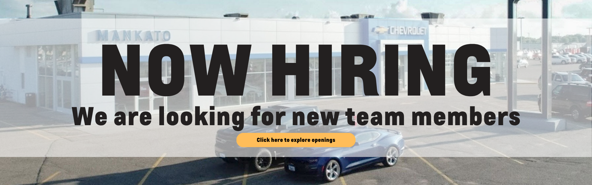 Now Hiring Chevy